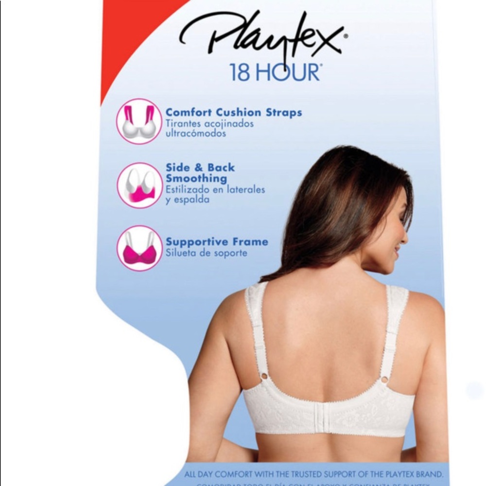 Playtex Ultimate Comfort Wireless Bra Size 50 C - Picture 2 of 5